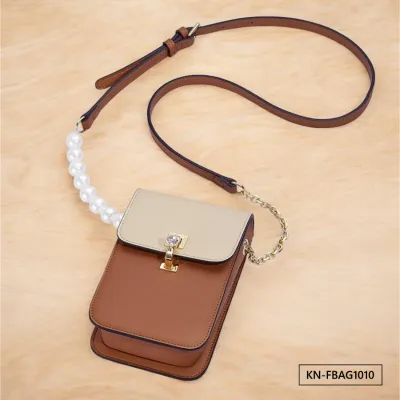 Graceful Apricot Handbag